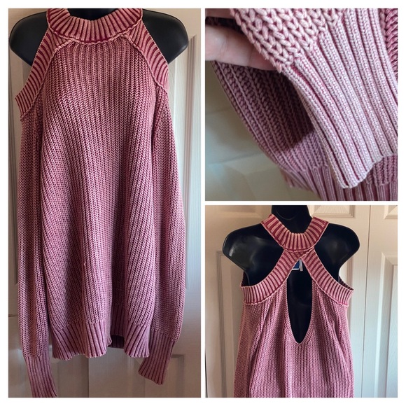 Free People NWOT Half Moon Sweater-All Washed Out💝 - Picture 4 of 8